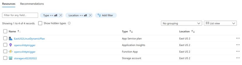 Azure Portal 1.